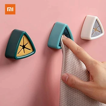 Xiaomi Punch-free Towel Plug Holder Bathroom Storage hanger Towels Storage Wash Cloth Clip Bathroom Kitchen Accessories Tool 1