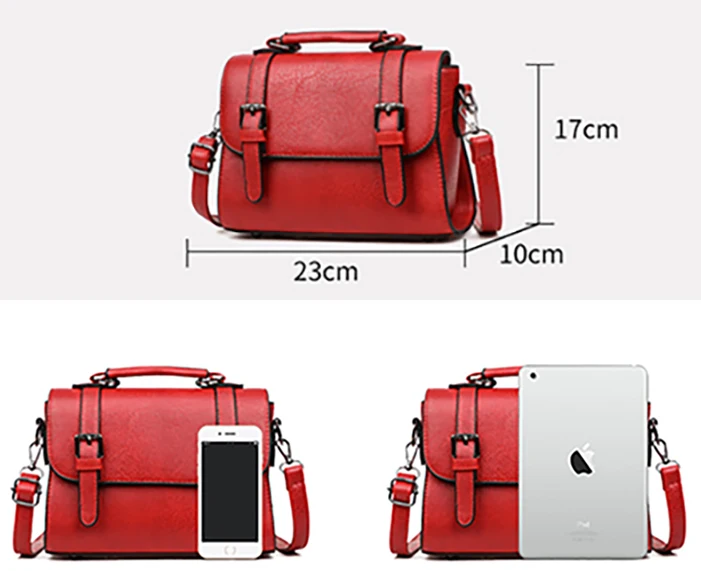 Fashion Crossbody Bags For Women Shoulder Messenger Bags Handbag Leather Ladies Hand Bags Women Small Satchel