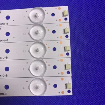 

LED backlight bar for A OC 43Inch Hai er 43CH6000 original light strip LB-PF3528-GJD2P5C435X10-B screen TPT430H3 10lamps