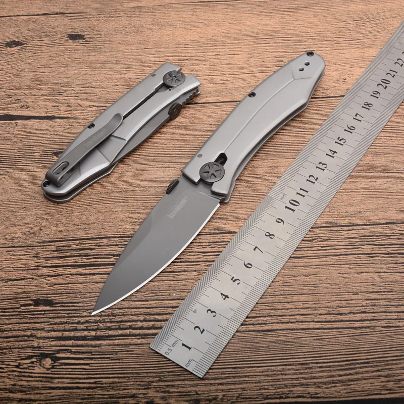 

Kershaw 3440 folding knife 8CR13MOV blade all steel handle pocket outdoor camping knife Tactical Survival Utility fruit EDC tool