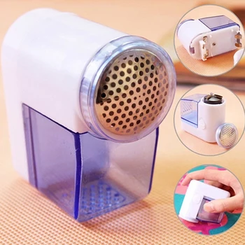

1Pcs Mini Portable Electric Clothes Lint Pill Fluff Remover Fabrics Sweater Fuzz Shaver New