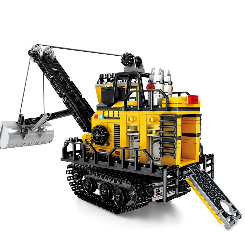 

SEMBO Building Blocks toy Compatible with Technic Wandering Earth engine Mechanical Forklift model kit Bricks Toys for Children