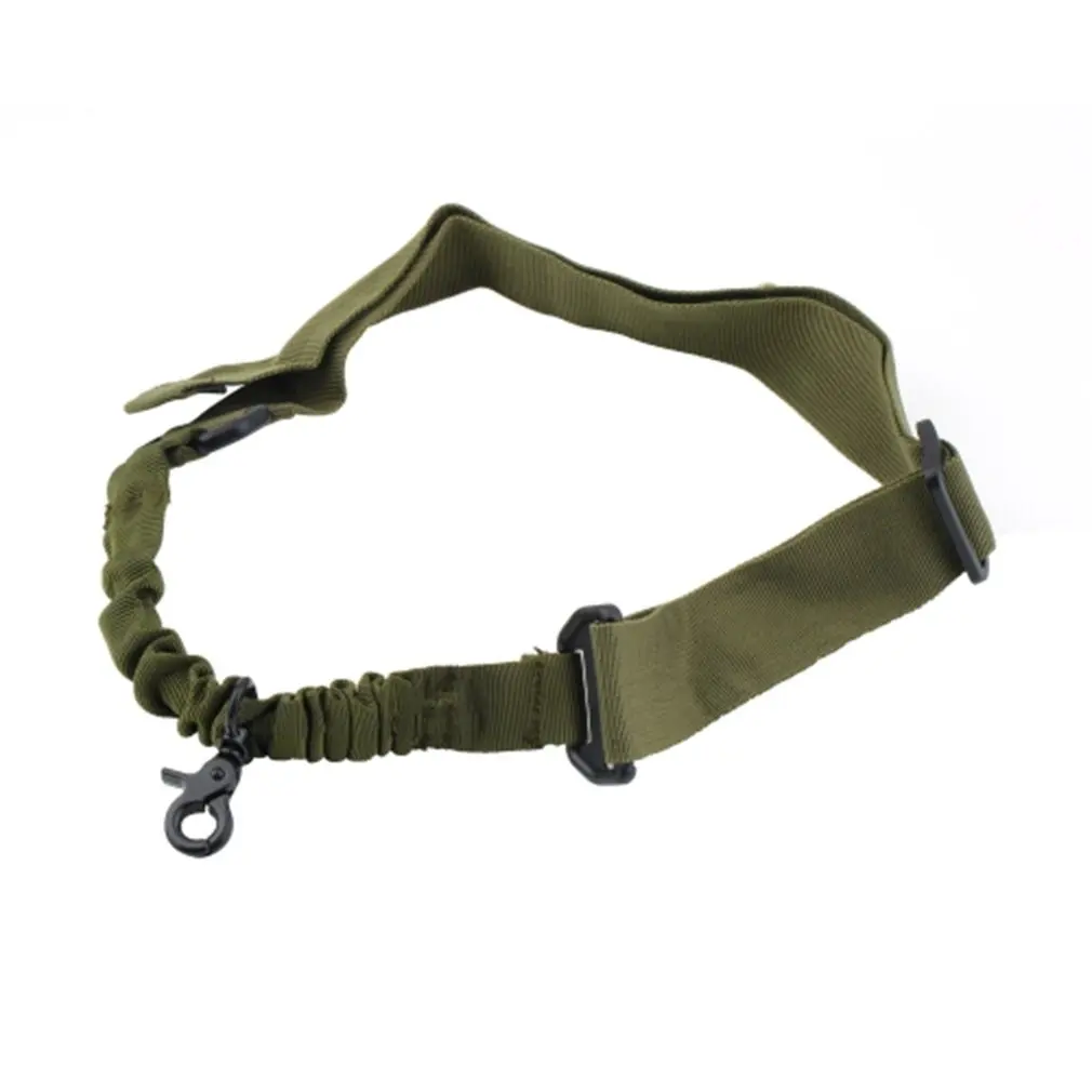

1pcs Tactical Single Point Adjustable Bungee Rifle Gun Sling System Strap Portable Hot Worldwide drop shipping