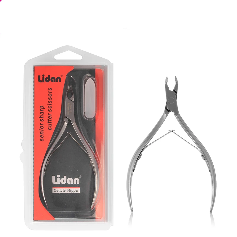 

1 pc stainless steel clipper for double spring cuticle scissors for thick toenail surgery podiatrists' nail clippers
