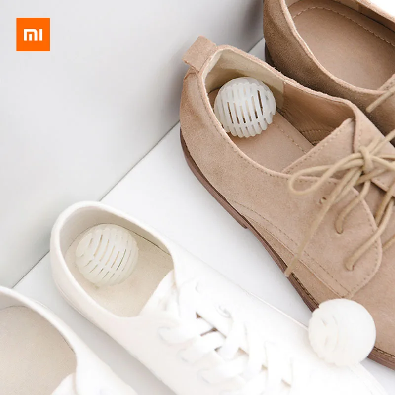  Новинка, 6 шт., дезодорант Xiaomi для чистки обуви, для дезодорирования обуви, для дома 
