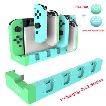 

Charger for Nintendo Switch , Charger Dock Stand for Joy-Cons Accessories with LED Indication, Support to Charge 1-4 Pcs Joy-con