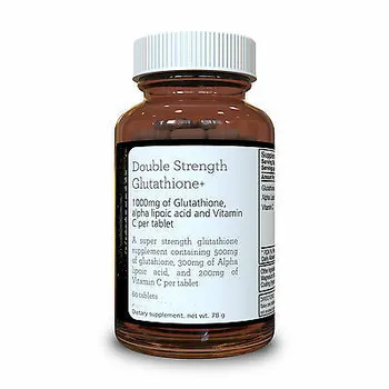 

Glutatione 1000mg x 60 pcs Vegetarian caps , con 500mg GLUTATIONE,300MG ALA,200mg VITAMINA