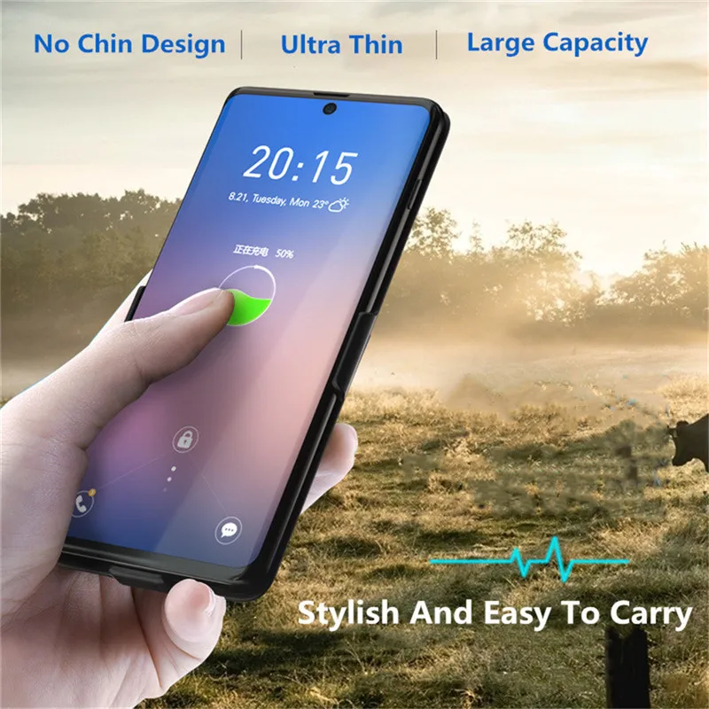 KQJYS 7000 мАч Внешний аккумулятор для samsung Galaxy Note 10 Plus чехол для зарядки для samsung Note 10 ультра тонкий чехол для батареи