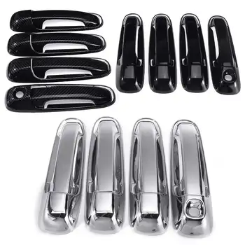 

8Pcs Set Plastic 4 Door Handle Covers For Dodge Ram 1500 2500 3500 4500 5500 2009 2010 2011 2012 2013 2014 2015 2016 2017 2018