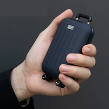 Ручная грелка для багажа, 5500 мАч USB Электрический портативный источник питания, зарядка, быстрый нагрев с обеих сторон, многоразовая грелка для рук