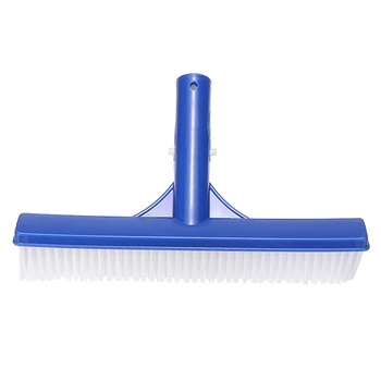 

1pc Plastic 10 inch Swimming Pool Brush Cleaner Pond Wall Tiles Floor Cleaning Brush For Pond Spa Spring Suction Head Pond