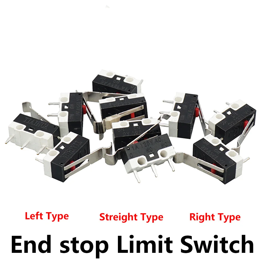 Детали для 3D принтера 10 шт./лот концевой микро выключатель I3 Delta Kossel Makerbot Printer RAMPS 1 4