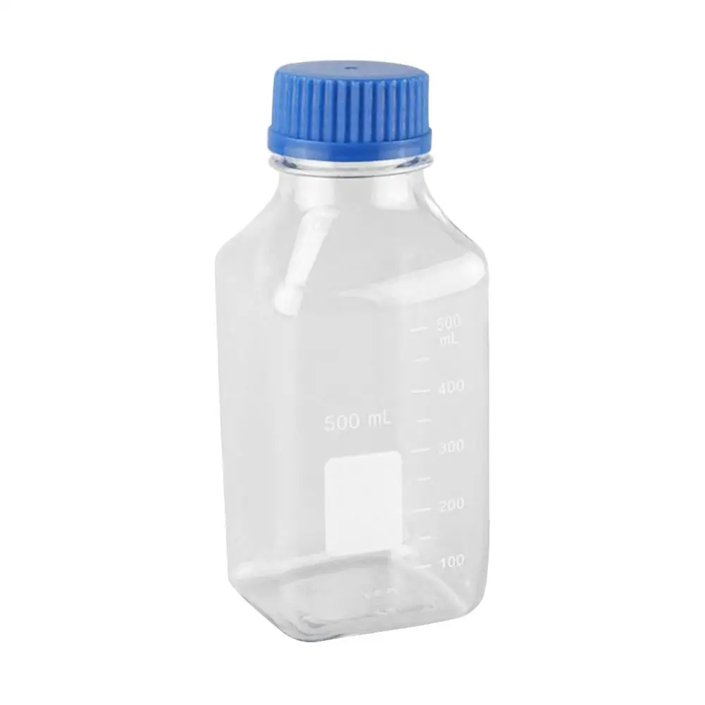 Лабораторные принадлежности пластиковая бутылка для сыворотки PET PC стерилизация экспериментальная печать градуированная бутылка
