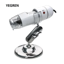 Cheap Portable 25X-400X Zoom TV AV Microscope Illuminated Digital Camera Microscope With 8 LED Lighting Magnifier 0.3MP with Stand Cheap Portable 25X-400X Zoom TV AV Microscope Illuminated Digital Camera Microscope With 8 LED Lighting Magnifier 0.3MP with Stand