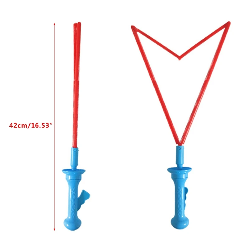Large Bubble Western Sword Shape Bubble Sticks Kids Soap Bubble Toy Outdoor Toy 6