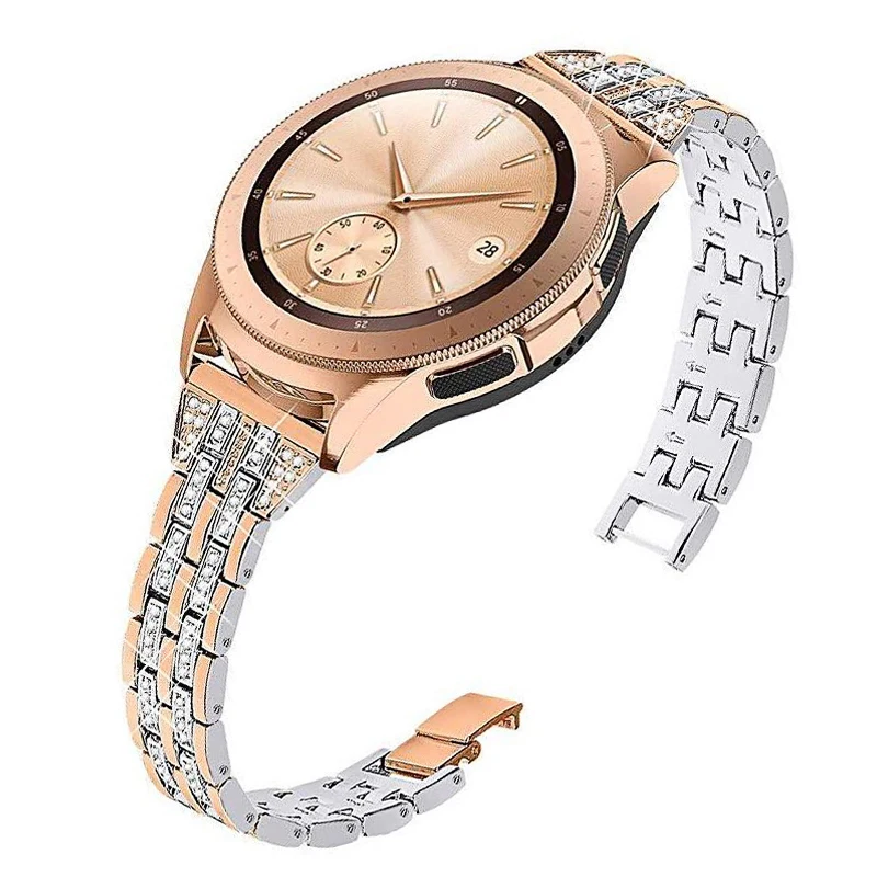 

Браслет со стразами для Samsung Galaxy Watch 6 5/Pro 4 Classic, металлический ремешок, 40 мм 44 мм 45 мм 43 мм 47 мм 42 мм Active 2, 22 мм 20 мм