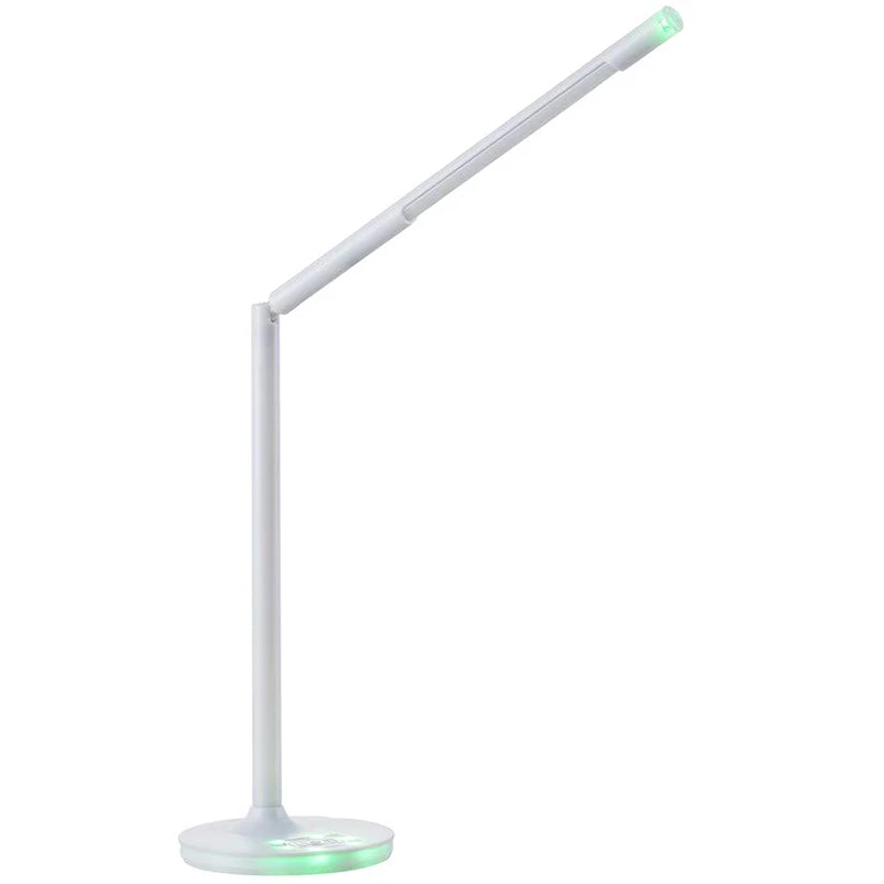 

Led Table Lamp, American Standard Charging Adapter 360 Degree Rotating Table Lamp, Intelligent Switch Three-Tone Temperature Tab