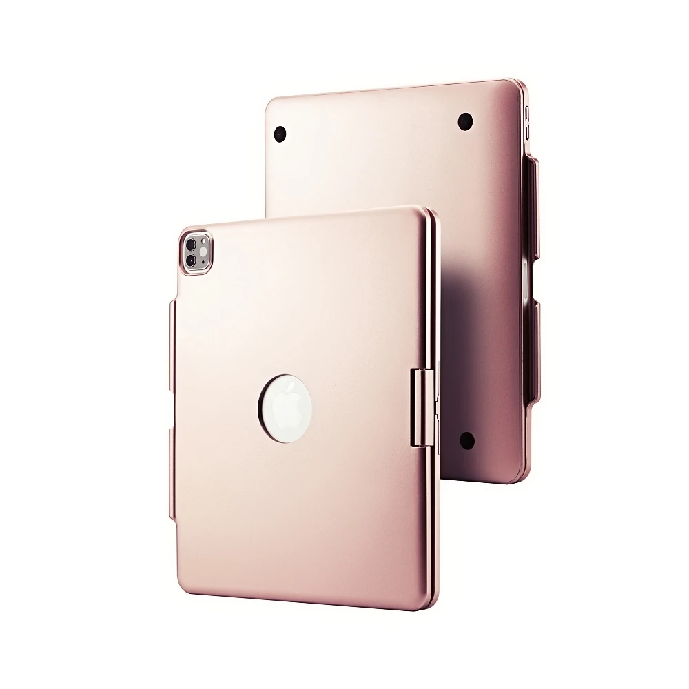 Вращающаяся Беспроводная Bluetooth клавиатура с подсветкой корпуса для Apple iPad Pro 12 9