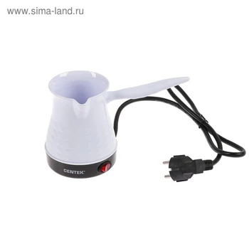 

Electric turka Centek CT-1097, 1000 W, 0.2 L, white 4157128