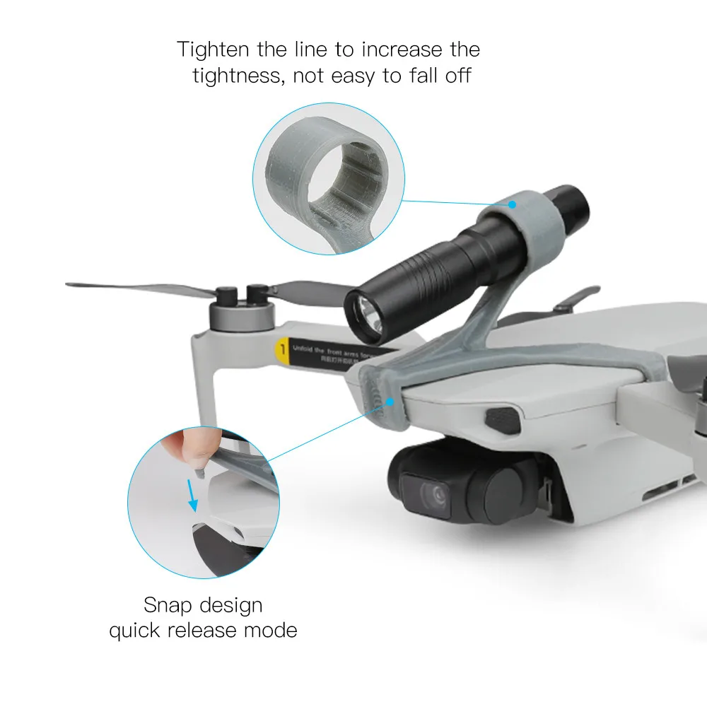 Ouhaobin для DJI Mavic Mini Drone 360 градусов вспышка светильник налобный фонарь ночной круиз светильник светодиодный фонарь для Mavic mini 1224#2