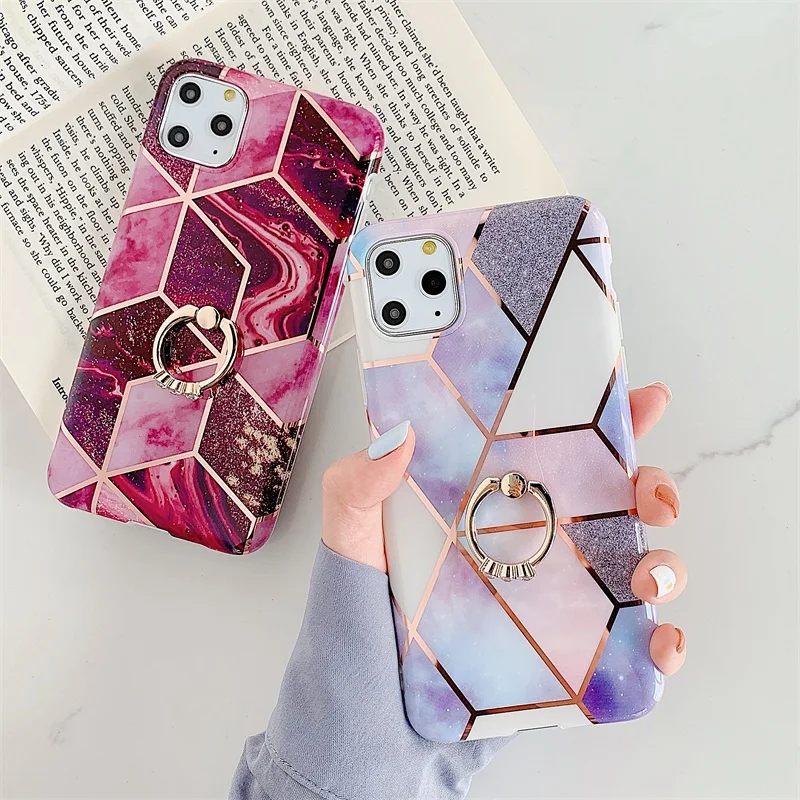 Чехол для телефона LISCN Marbling противоударный мягкий чехол iPhone 6 6S Plus 7 8 X XS XR Xs Max 11 Pro с