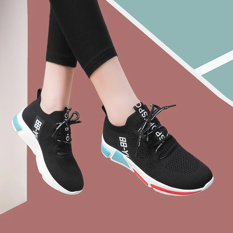 

White Athletic Shoes Women's Korean-style Ulzzang Harajuku Versatile INS Super Fire 2018 Summer New Style Breathable Dad Shoes