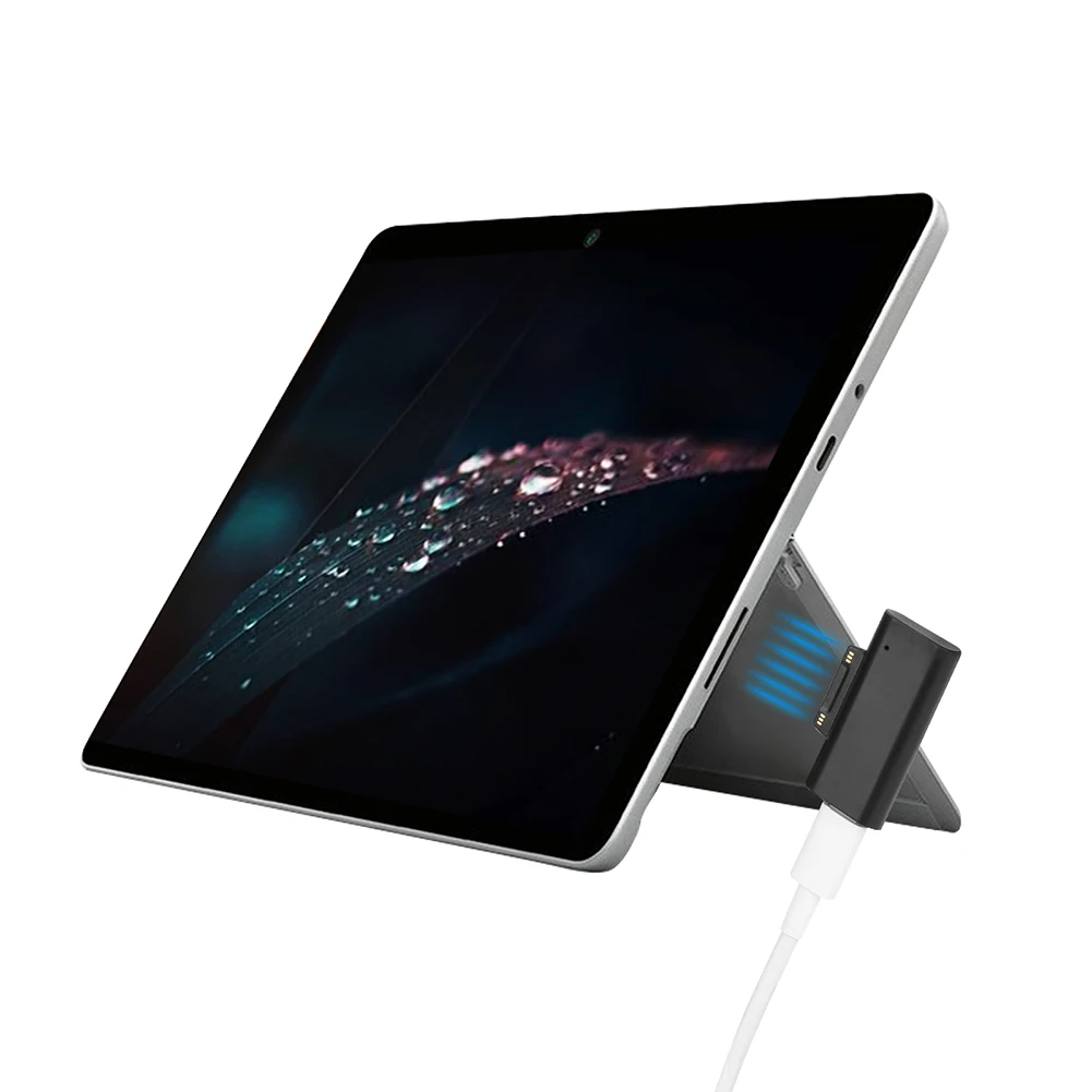 USB C PD Fast Charging Plug Converter for Microsoft Surface Pro 3-6 Go Surface Book USB Type C Female Adapter Connector