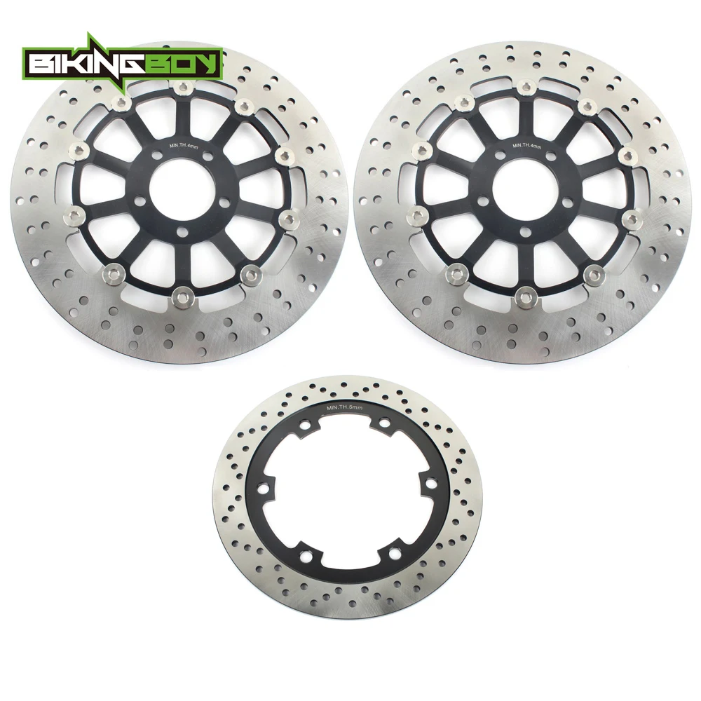 BIKINGBOY для Kawasaki ZR 1100 Zephyr 1993-1998 2002-2005 ZR 1100 Zephyr A 1992-1995 1999 Передние Задние тормозные диски роторы