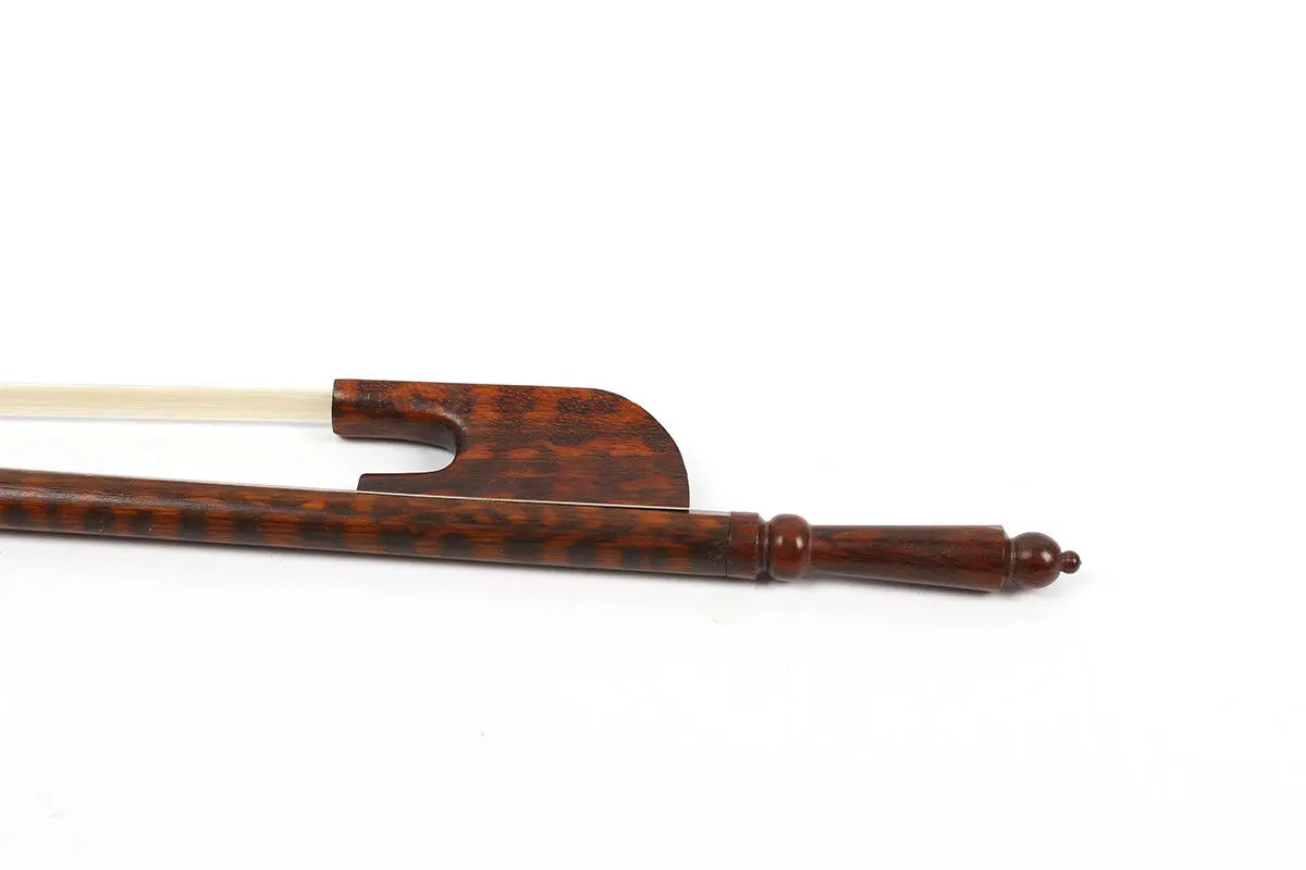 Snakewood Скрипка Лук барокко лук AAA конский хвост прямой хороший баланс