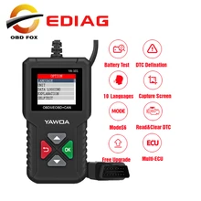 YAWOA YA101 считыватель кода OBDII/EOBD YA-101 обновление с USB жизнь Расширенный OBDII сканер PK CR3001 CR319 AD310 автоматический сканер