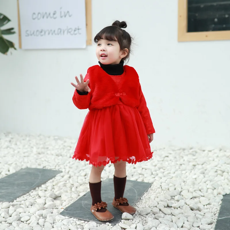 EBay AliExpress Hot Selling Baby Girls Shawl Rabbit Fur Women's Infants CHILDREN'S Jacket Hooded Cartoon a Generation of Fat