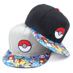 Chapeau de Baseball Pokemon, casquette Hip Hop Cosplay réglable pour enfants, cadeau de noël pour femmes et hommes Kawaii, figurines jouets 