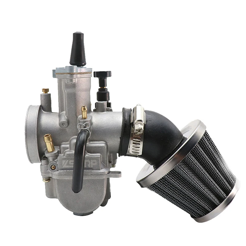 ZSDTRP Motorcycle Air Filter 35mm 38mm 42mm 48mm Universal Fit For 50cc 110cc 125cc Motorcycle ATV Scooter Pit Dirt Bike