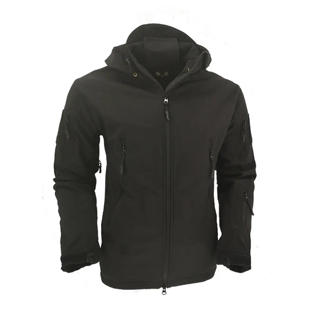 

Outdoor Camouflage Jacket Male Shark Skin Jacket Soft Shell Autumn And Winter Plus Velvet Warm Jacket
