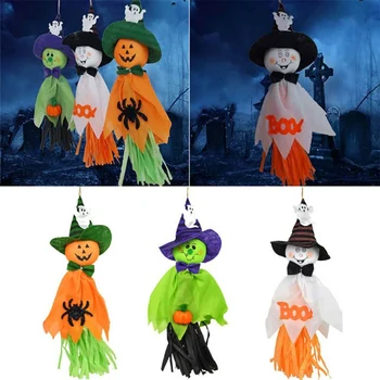

Halloween Ghost Hanging Decoration Indoor Outdoor Specter Party Ornament Utility Pendant Props Halloween Event ,