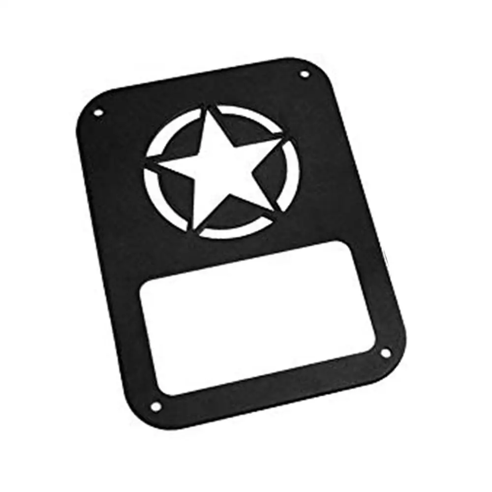 Для Jeep Wrangler Автомобильный задний светильник, крышка, Автомобильный задний светильник, плоский автомобильный тормозной светильник, плоская защитная рамка, автомобильные аксессуары