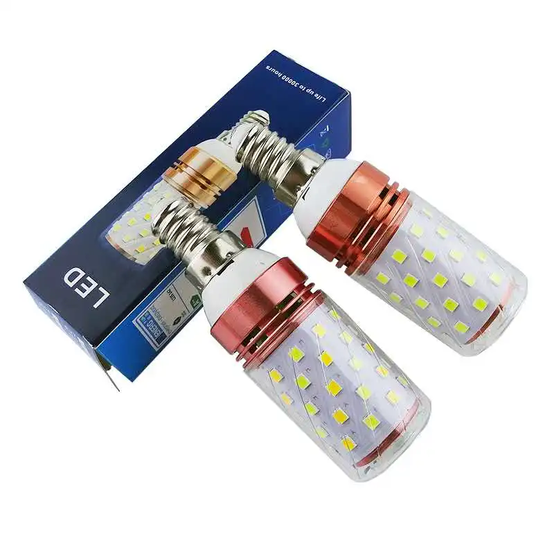 Светодиодная лампа E27 светодиодная E14 SMD3528 12 Вт/16 Вт 220 В лампочка кукуруза свеча
