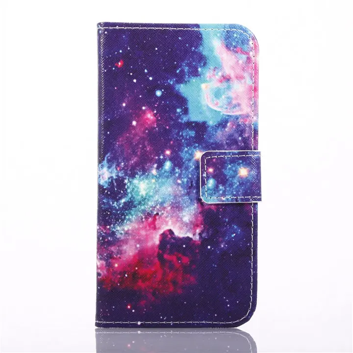 Кожаный чехол для samsung Galaxy J6 Plus A10S A30S A50S M30S S10 S10+ S10E панда лев тигр Волк Собака Сова DP26F - Цвет: Fantasy Sky