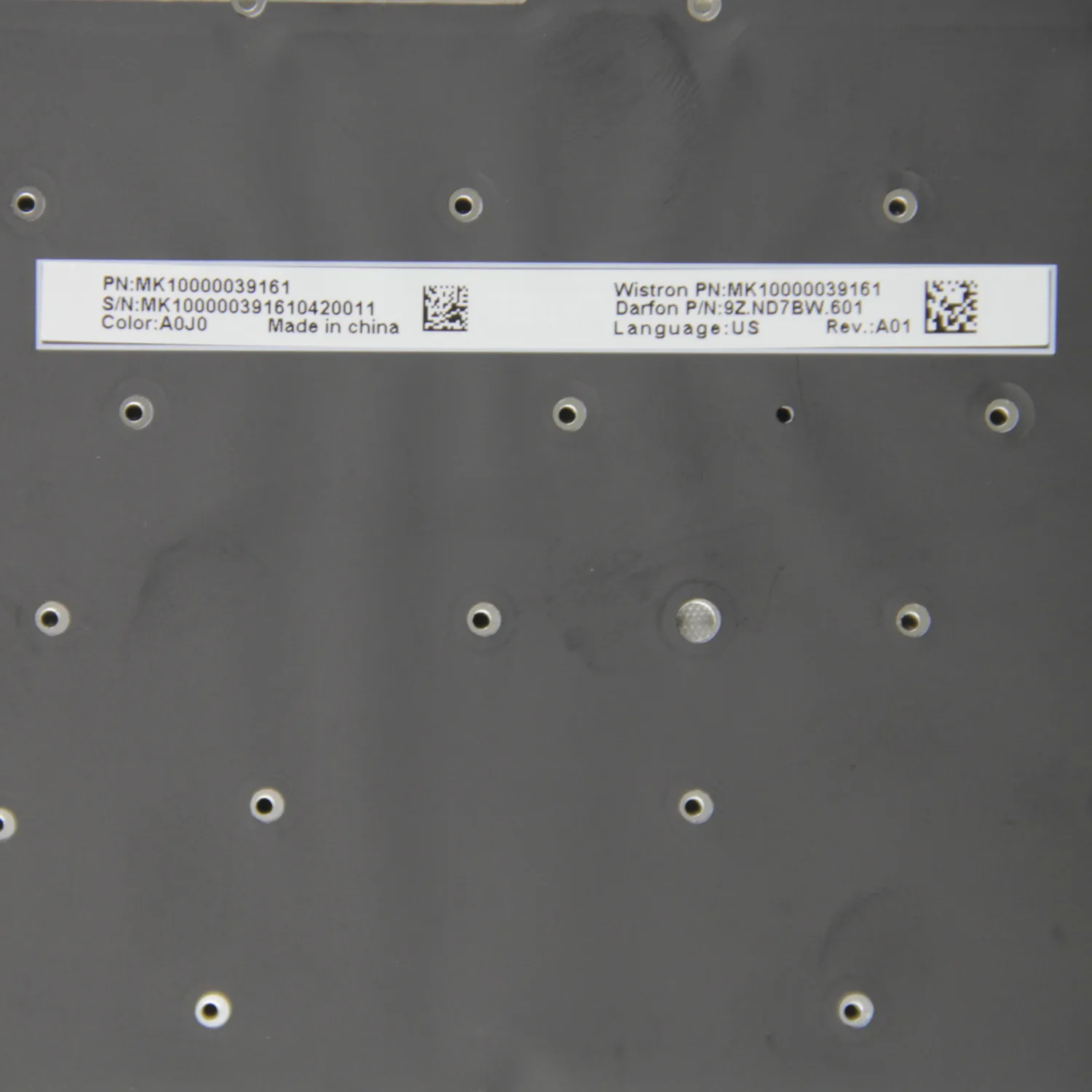 Teclado Retroiluminado para Laptop Inglês 100 Original Eua para Xiaomi mi mi Notebook Air 13.3 16130101 Tm1604 Tm1613 Tm1703 Tm1704 100 Novo - Imagem 3