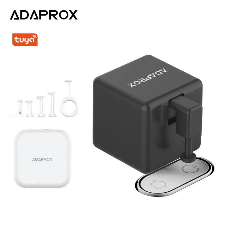 Hot Sale Products! Adaprox Fingerbot Tuya Smart Switch Robot Button Pusher Work With Alexa Google Assistant Via Smart Life/TUYA/Adaprox APP