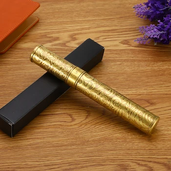 

Portable Stainless Steel Cigar Tube Humidor Travel Outdoor Large Diameter Cigar Moisturizing Tube Jar Holder Storage Accessories
