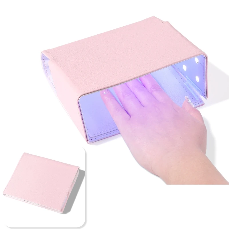 Máquina de Secador de Unhas Lâmpada uv Micro Cabo Usb Uso Doméstico 2 Cor Portable54w 18 Led