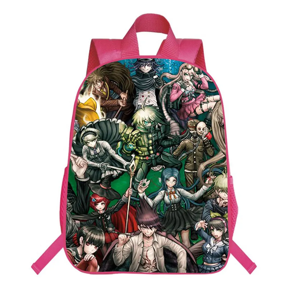 3D Danganronpa Backpack Monokuma Men Women Laptop Rucksack Boy Girl Daily School Backpacks Cartoon Teen Cosplay Travel Bag