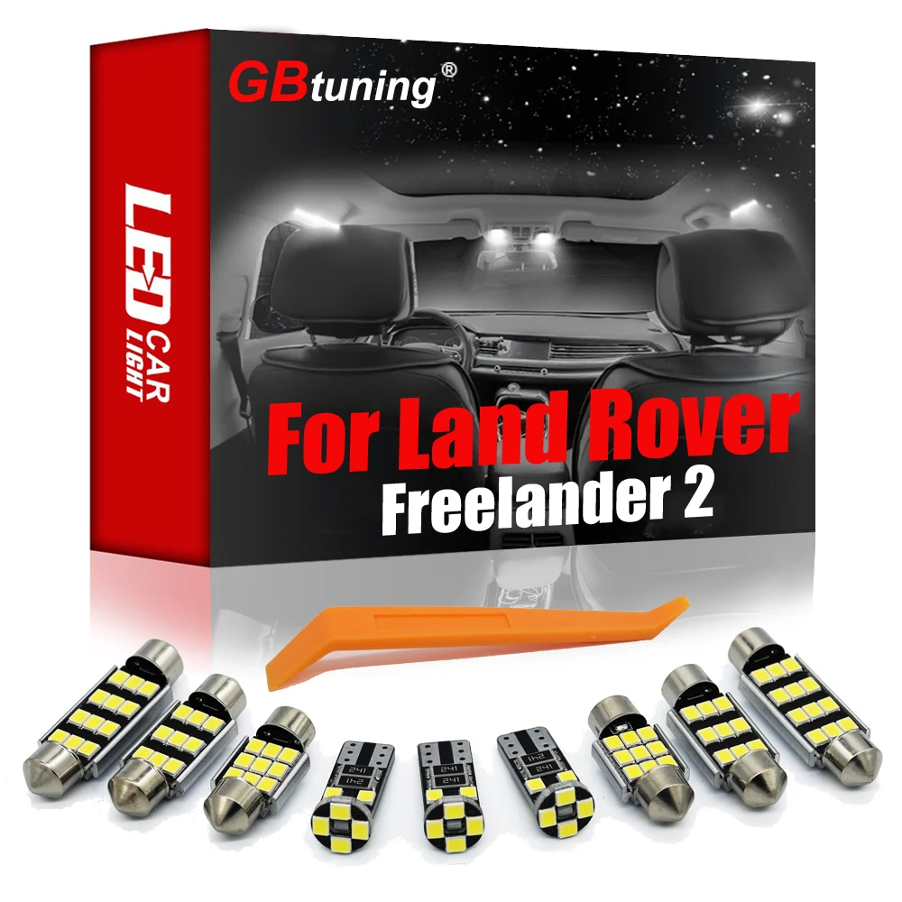 GBtuning светодиодная интерьерная с Canbus светильник 14 шт. для Land Rover Freelander 2 LR2 2006-2013