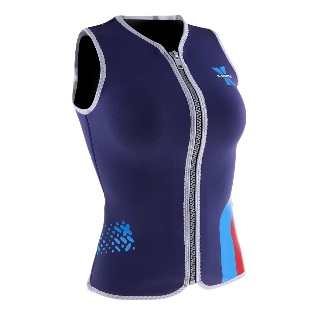 Wetsuits Top Premium Neoprene 3mm Wetsuit Vest for Women Scuba Diving Surfing SUP Kayak Canoe Sailing