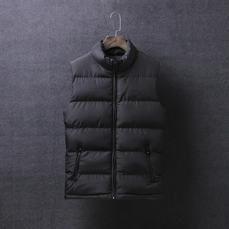 Мужская одежда в стиле милитари для студентов, жилет, мужской осенний и зимний тренд, повседневное толстое теплое Мужское пальто в Корейском стиле