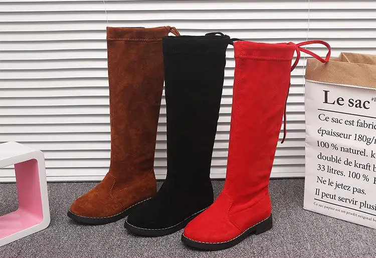 Новые ботинки для девочек; Цвет черный, красный; высокие сапоги для детей; модные зимние сапоги для девочек; детская теплая зимняя обувь; ботинки для девочек; B229