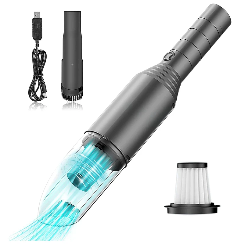 Handheld Vacuum Cleaner, Cordless 9 Kpa, Strong Suction Power is