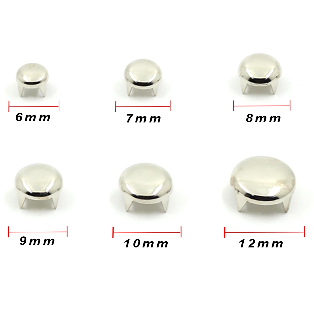 100Pcs Leather Rivets for Jeans DIY metal rivets,leather rivets