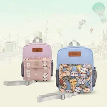 Cute Cat Baby Safety Harness Backpack Toddler Anti-lost Bag wrist link Toddler Traction Schoolbag Children Outing Traction Rope